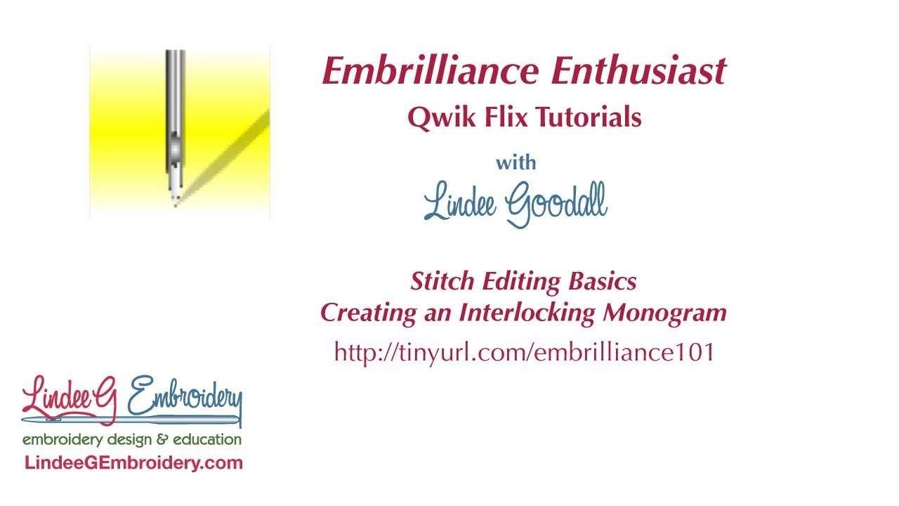 embrilliance enthusiast tutorials